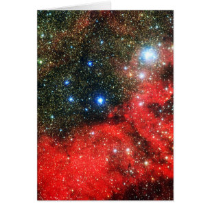 Cartão Galáxia de Pés Douradas e Queda