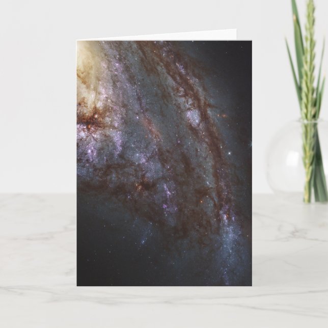 Cartão Galáxia Espiral Ngc 3627. (Frente)
