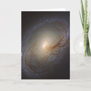 Cartão Galáxia Lenticular Barred Ngc 3368