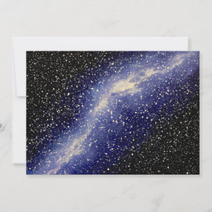 Cartão Galaxy Painting Greeting Card