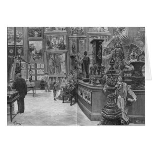 Cartão Galerias retrospectivas estrangeiras