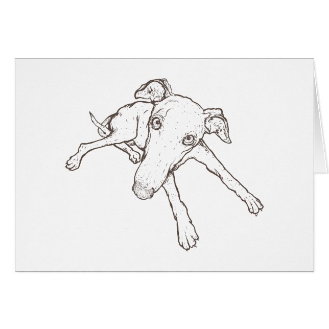 Cartão Galgo (Frente Horizontal)