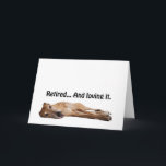 Cartão Galgo de GVV aposentado e que ama o<br><div class="desc"></div>