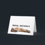 Cartão Galgo de GVV aposentado e que ama o<br><div class="desc"></div>