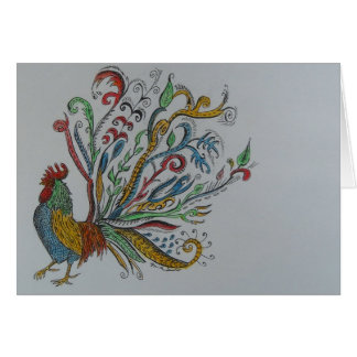 Cartão galinha