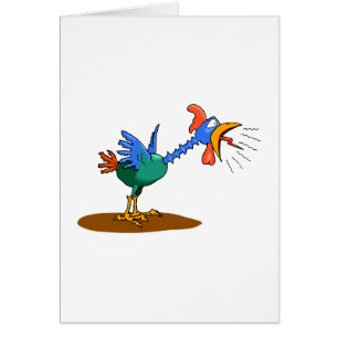 Cartão Galinha de Chaz