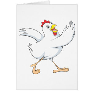 Cartão Galinha feliz da galinha