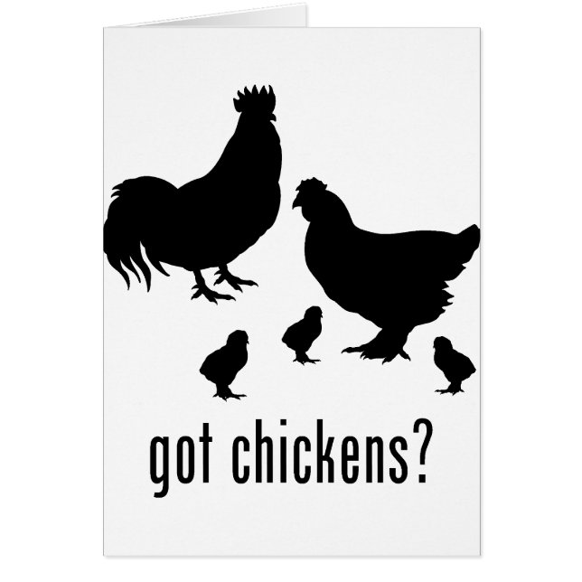 Cartão Galinhas (Frente)