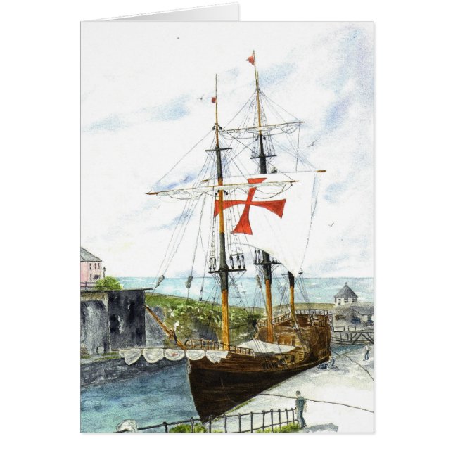 Cartão 'Galleon' (Frente)