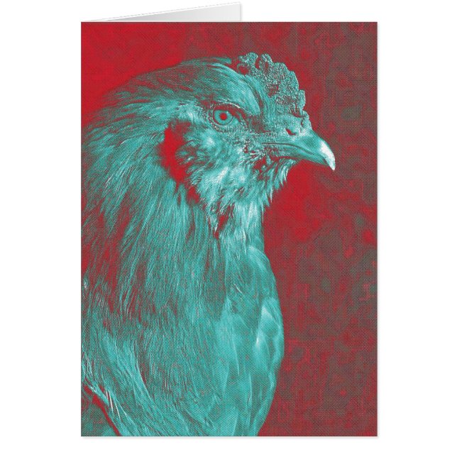 Cartão Galo (Frente)