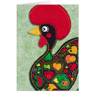 Cartão Galo de Portugal