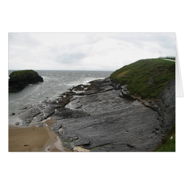 Cartão Galway, Irlanda (Frente Horizontal)