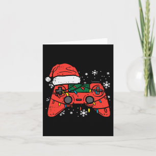 Cartão Gamer Controller Xmas Boys Jovens Meninos Me Joven