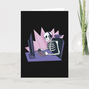 CARTÃO GAMER SKELETON