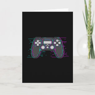Cartão Gaming Controller Game Gamer Video Game Ideia de p