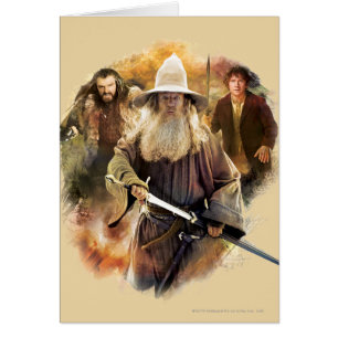 Cartão Gandalf, THORIN OAKENSHIELD™ E BILBO BAGGINS™