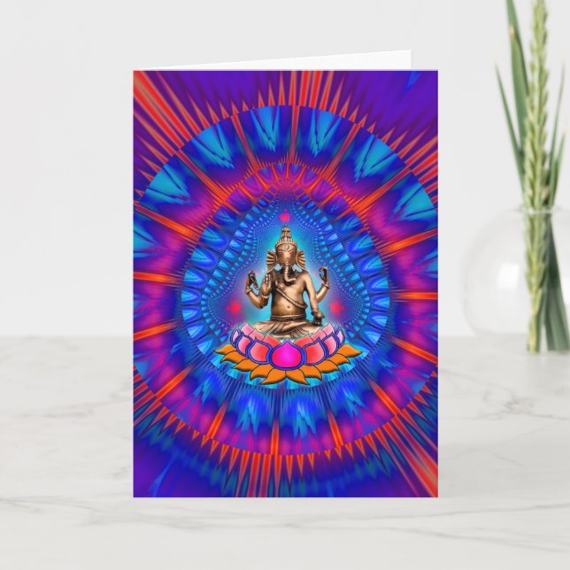 Cartão Ganesh (Frente)