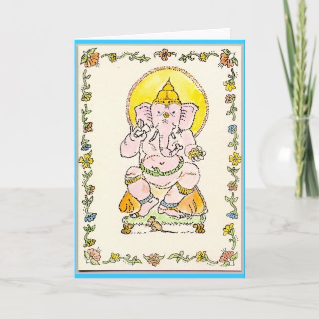Cartão Ganesha (Frente)