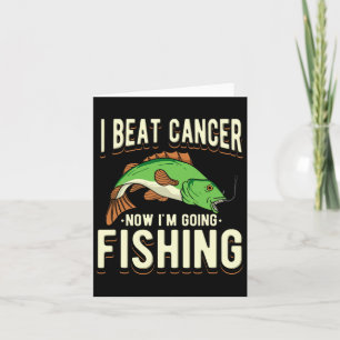 Cartão Ganhei Cancer agora vou pescar 1