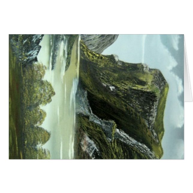 Cartão Gap of Dunloe, Co Kerry, Irlanda (Frente Horizontal)