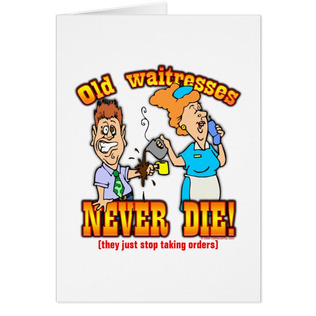 Cartão Garçonetes (Frente)