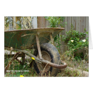 Cartão Garden Wheelbarrow