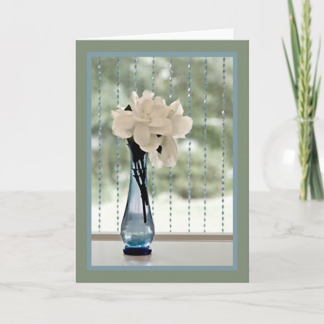 Cartão Gardenia matizado (Frente)