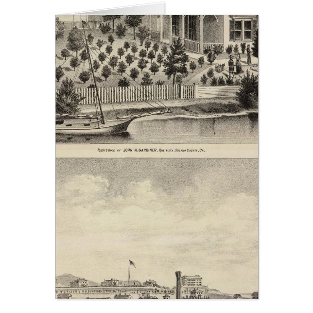 Cartão Gardiner res, Benicia Arsenal (Frente)