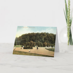 Cartão Garfield Park, Cleveland Ohio 1910 vintage