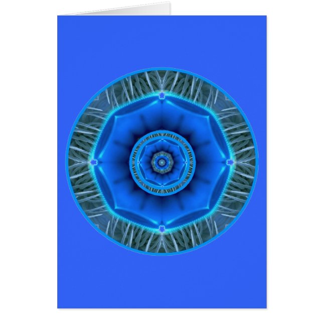 Cartão Garganta Chakra da felicidade de uma comunicação (Frente)