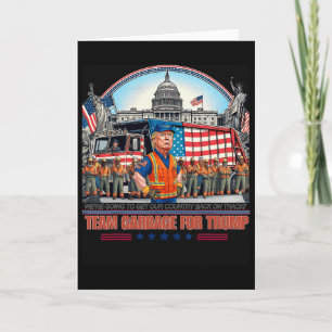 Cartão Garge Para Equipe Trump Agarrar Voto Trump Engraça