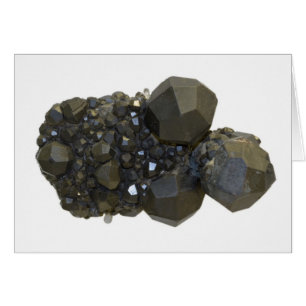 Cartão Garnet em forma natural