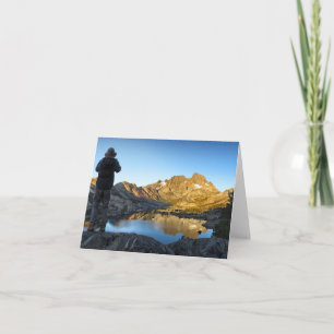Cartão Garnet Lake Sunrise - Trilha John Muir