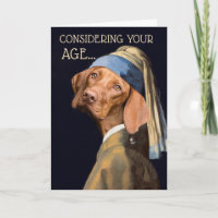 Garota de Cachorro de Aniversário Engraçada com Hu