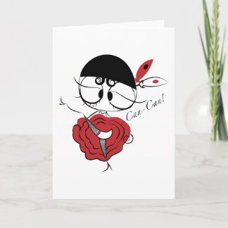 Cartão Garota latina