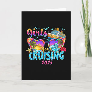 Cartão Garotas Cruzeiros 2025 Viagem de Cruzeiro Divertid