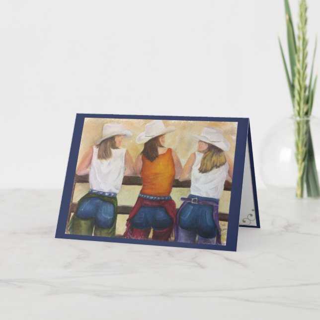 CARTÃO GAROTAS DO INTERIOR QUEREM SE DIVERTIR .. (Frente)