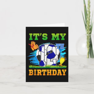 Cartão Garoto De 12 Anos É Meu Tema De Futebol De Anivers