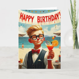 Cartão Garoto de Aniversário