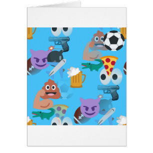 Cartão garoto emoji