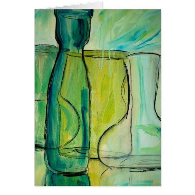 Cartão Garrafas (Frente)