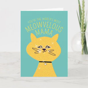 Cartão Gata Mamãe Meowvelhosa