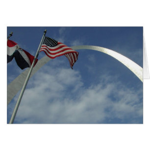 Cartão Gateway Arch, Rua Louis, Missouri