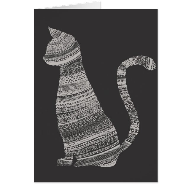 Cartão gatinho (Frente)