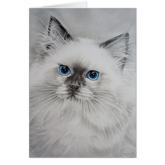 Cartão Gatinho bonito