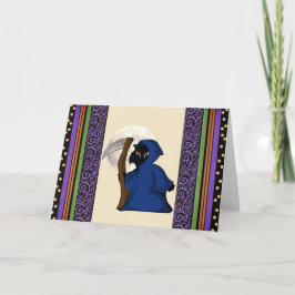 Cartão Gatinho da ceifeira