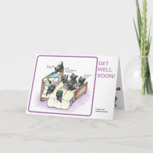 Cartão gatinho preto capricho fica bem