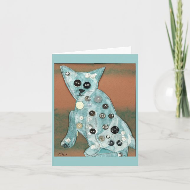 Cartão Gato (Frente)