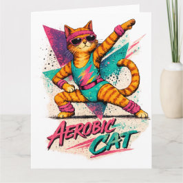CARTÃO GATO AERÓBICO