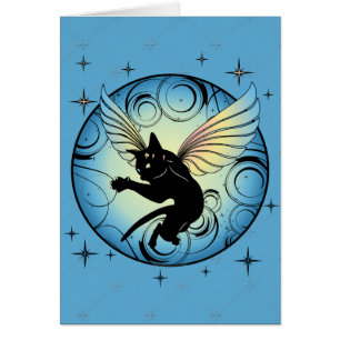 Cartão Gato Cósmico